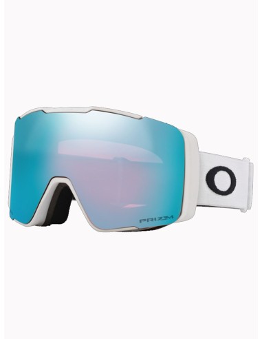 Line Miner Pro M Matte White/Prizm Sapphire & Iced Iridium Goggle en stock