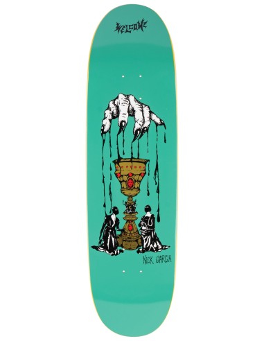 Nick Garcia Chalice 8.8" Son Of Boline Teal Skateboard Deck ouvre sa boutique