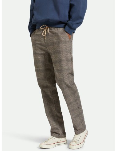 Broadway Houndstooth E-Waist Relaxed Pants Amélioration de cerveau avec