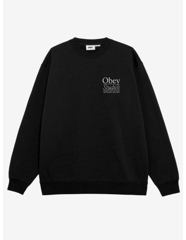 Obey Studio Crewneck Sweatshirt des créatures d'habitude