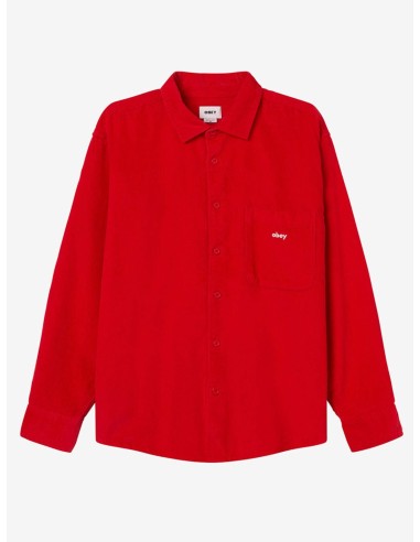 Bigwid Cord Long Sleeve Buttondown Shirt plus qu'un jeu 